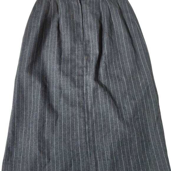 HaberdasHER Women's Suit Navy Pin Stripe DoubleBreasted  Modest Career US 7/8 - Picture 5 of 14